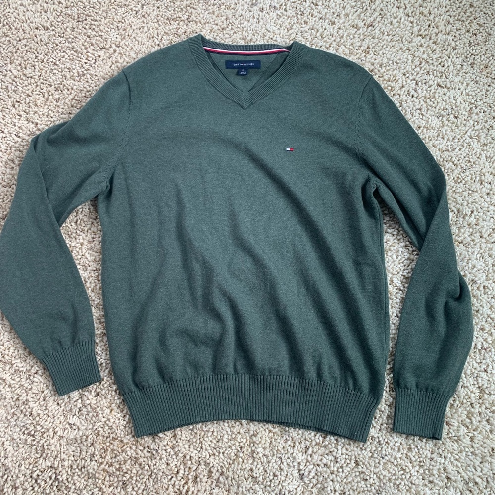 Tommy Hilfiger Green Sweater